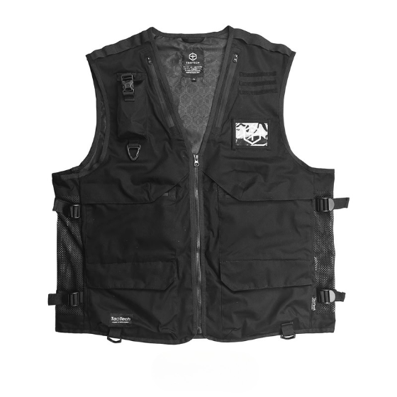 【TaoTech】Functional Vest マルチベスト【ブラック】