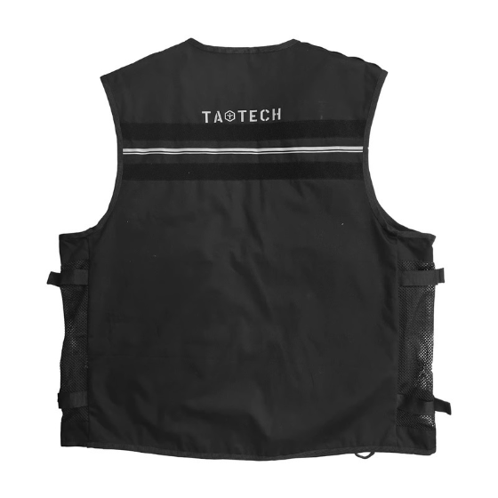 【TaoTech】Functional Vest マルチベスト【ブラック】