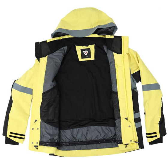 【ROSSIGNOL】デモ テム ジャケット【BLACK×KHAKI】