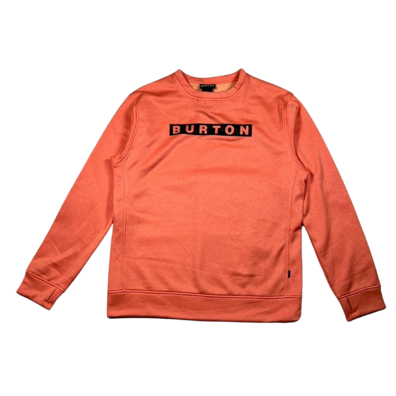 【BURTON】2425 Mens Oak Crew【Peach Echo Heather】