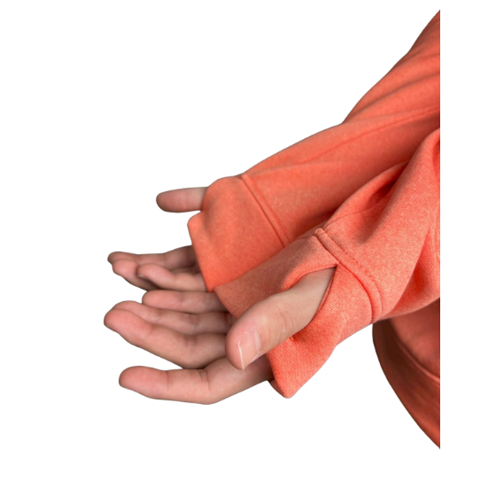 【BURTON】2425 Mens Oak Crew【Peach Echo Heather】