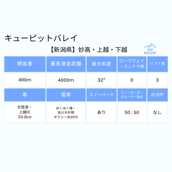 168 キューピットバレイ 1日券
