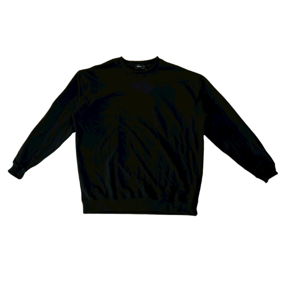 【HELLOID】撥水トレーナー  CREW【BLACK】