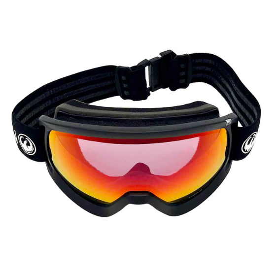 【DRAGON】D3【ストラップ：PREMIUM BLACK/レンズカラー：J.RED ION】