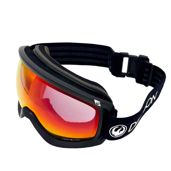 【DRAGON】D3【ストラップ：PREMIUM BLACK/レンズカラー：J.RED ION】