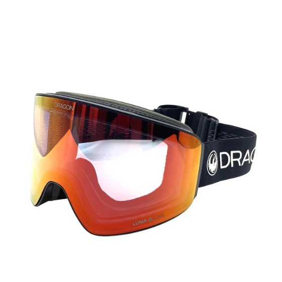 【DRAGON】PXV【ストラップ：PREMIUM BLACK/レンズカラー：J.RED ION】