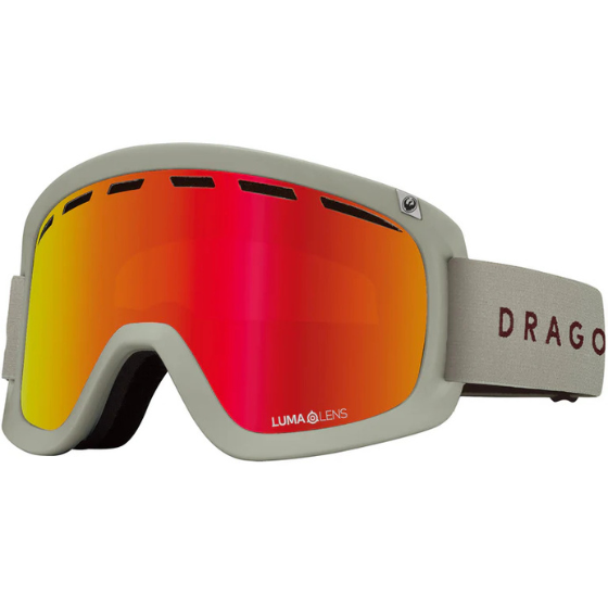 【DRAGON】D1【ストラップ:LITE BEIGE2/レンズカラー:J.RED ION】