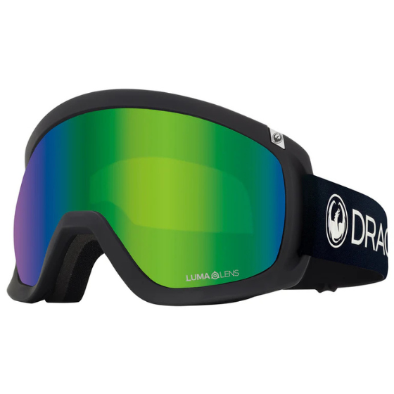 【DRAGON】D3【ストラップ：PREMIUM BLACK/レンズカラー：J.GREEN ION】