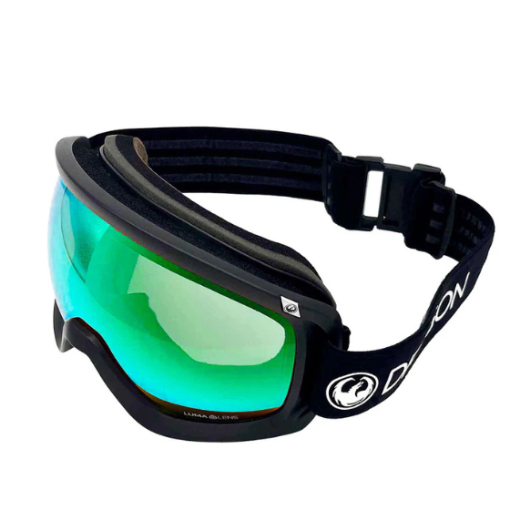 【DRAGON】D3【ストラップ：PREMIUM BLACK/レンズカラー：J.GREEN ION】