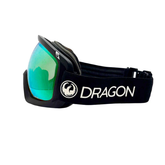【DRAGON】D3【ストラップ：PREMIUM BLACK/レンズカラー：J.GREEN ION】