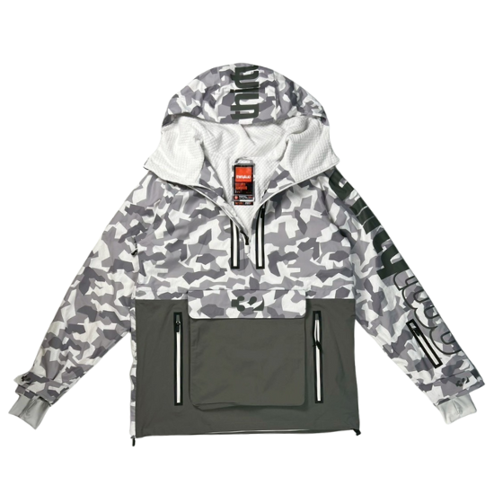 【thirtytwo】2425 Light Anorak【White/Camo】