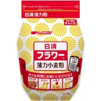小麦粉さま ご依頼品 常温】フラワー密封チャック付 小麦粉薄力粉 1KG (株式会社日清