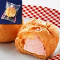 【テーブルマーク】 シュークリーム(国産小麦粉使用) いちご 22G 40食入 冷凍 5セット 冷凍】シュークリーム(国産小麦粉使用) いちご 22G 40食入 (テーブル