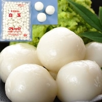 冷凍】白玉(約142粒入) 1KG (株式会社フレック/和風デザート) |業務用