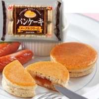 冷凍】パンケーキ(メープルクリーム） 約28G 16食入 (株式会社ニチレイ