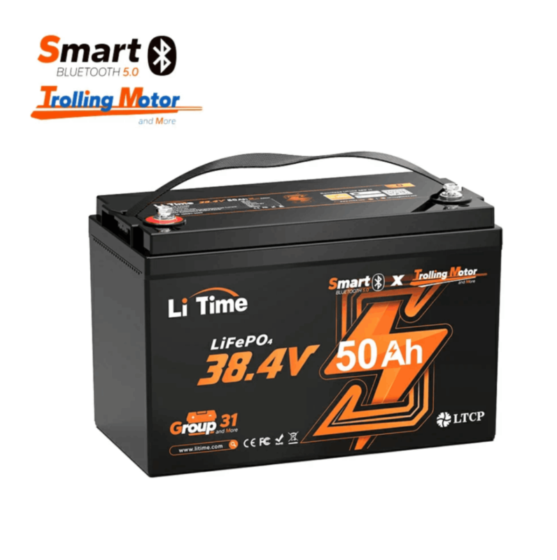 GARMIN正規代理店｜LiTime 36V 50Ahリチウムバッテリー(M31サイズ