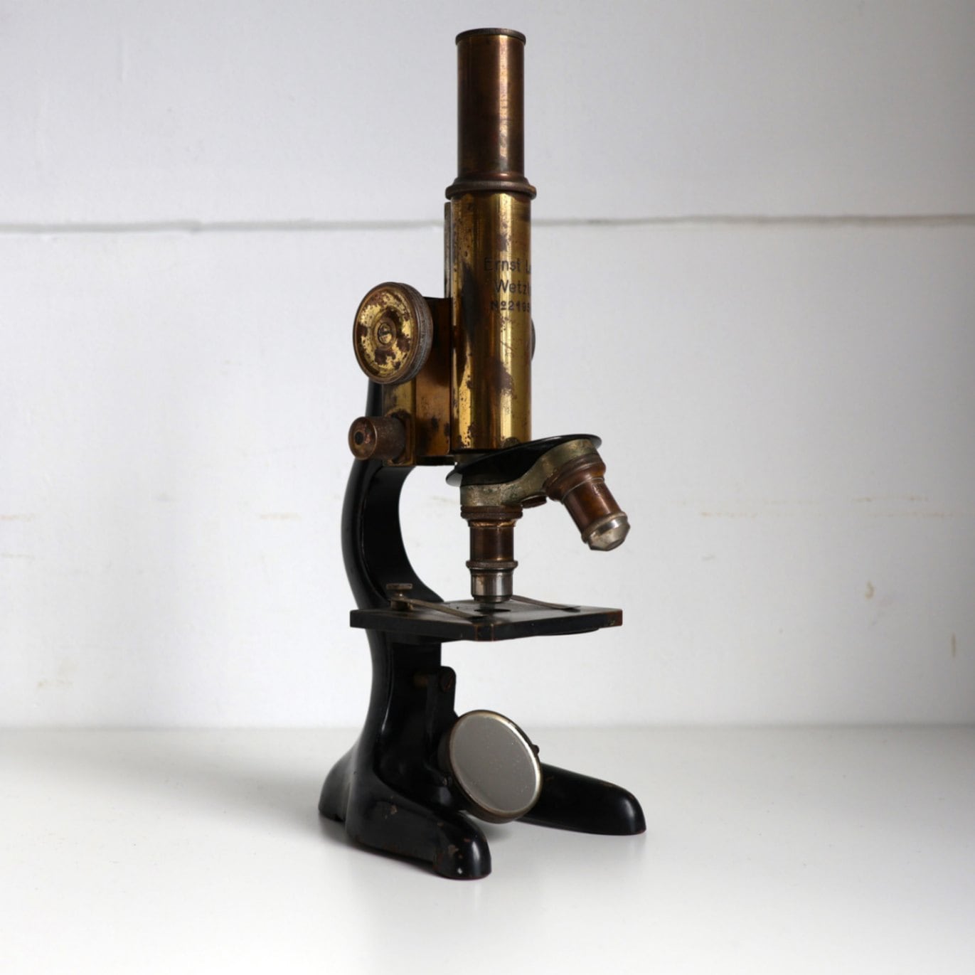 エルンスト・ライツ　ヴェッツラー　光学顕微鏡　No.219548