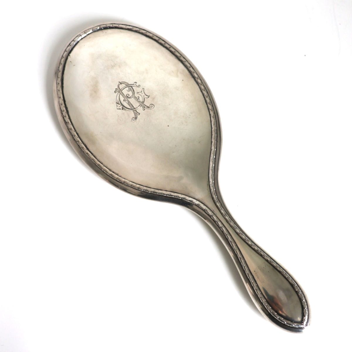 ゲブリューダ・キューン スターリングシルバー月桂樹文手鏡