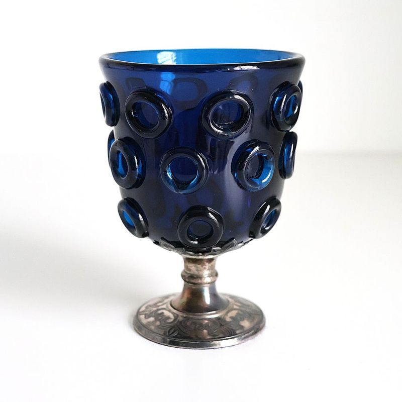 由水常雄　正倉院ガラス器復元紺琉璃坏