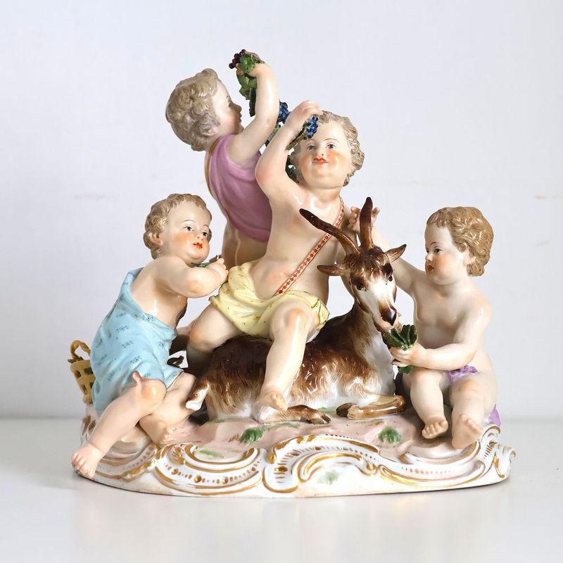 マイセン フィギュリン 「秋の寓意」