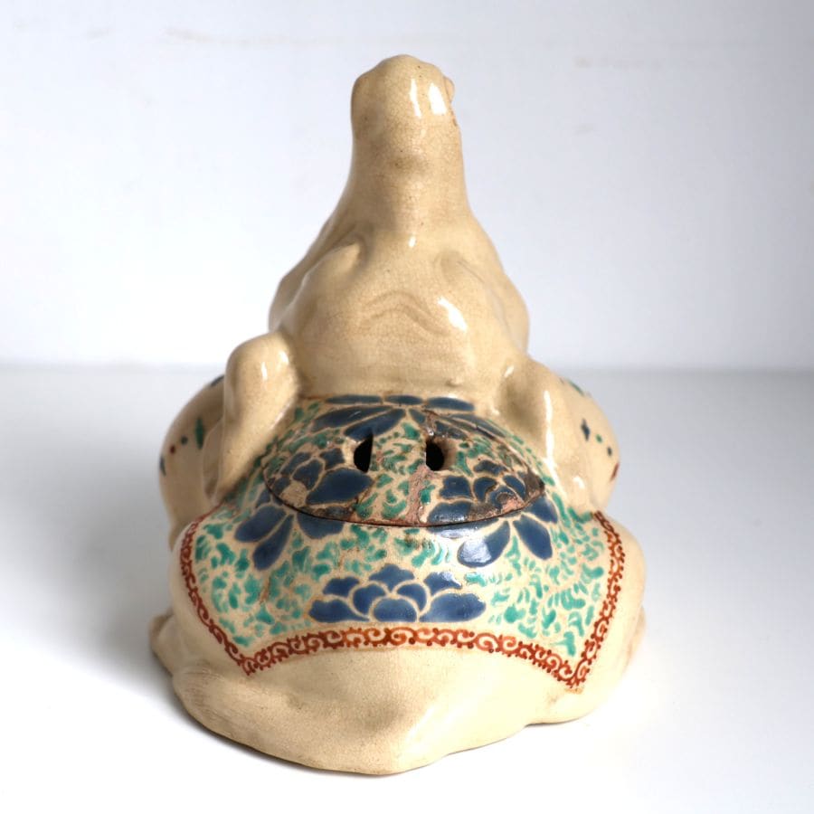 古清水 色絵錆絵象香炉 | 陶磁器 | Gallery Adel（ギャラリーアーデル）
