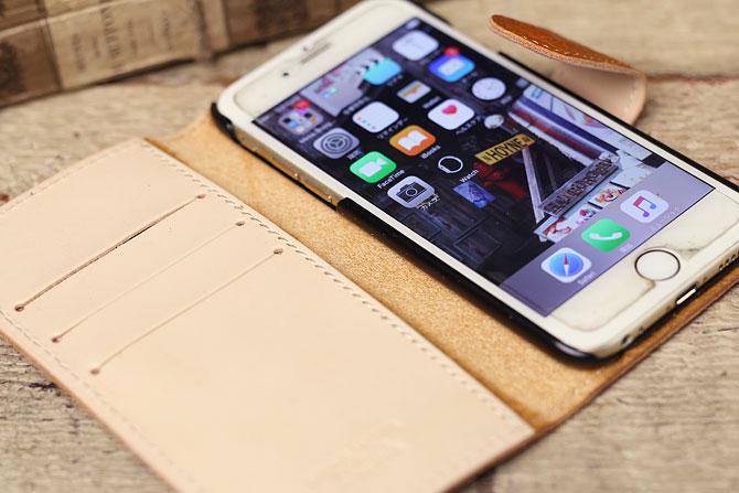 iPhone 6/6S ������ ɱϩ �磻��ɥ����󥯥쥶�� �̥�� L-20362