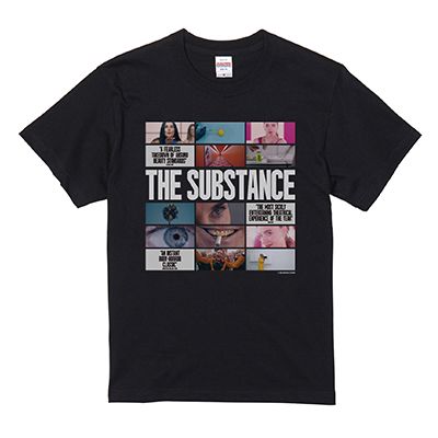 映画サブスタンス公式Tシャツ ギークス ルール」が話題の映画「サブスタンス」とコラボ 小島