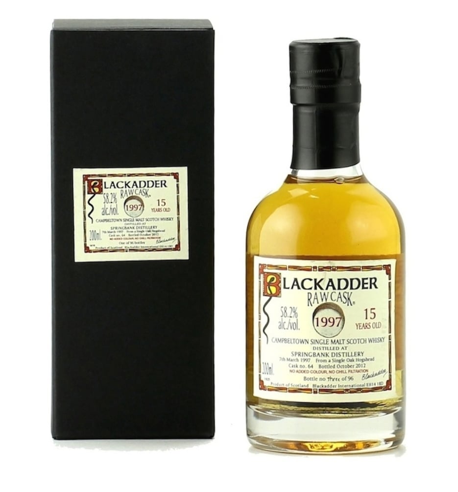BLACKADDER RAWCASK SPRINGBANK 1997 15yo 58.2% 200ml