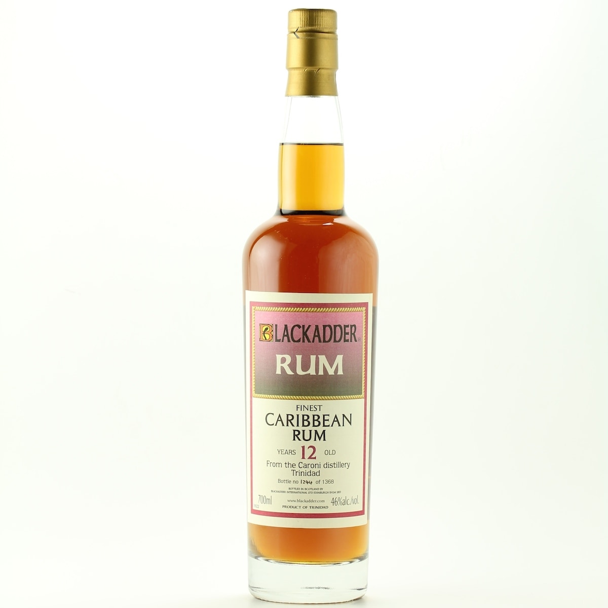 BLACADDER CARONI CARIBBEAN RUM 12yo 46%