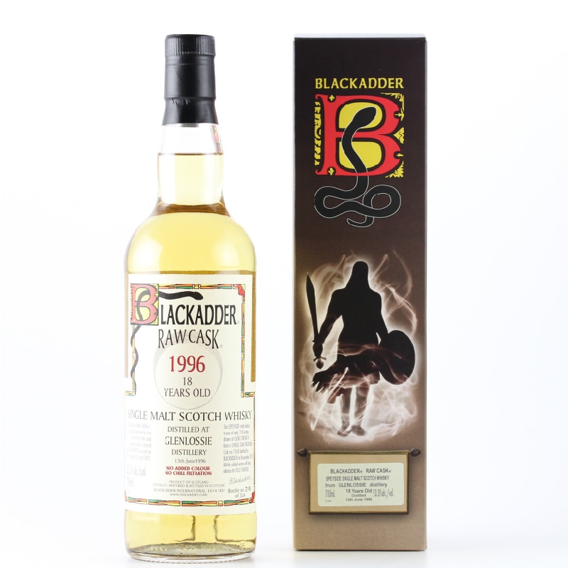 BLACKADDER RAW CASK GLENLOSSIE 1996 18yo 53.3%