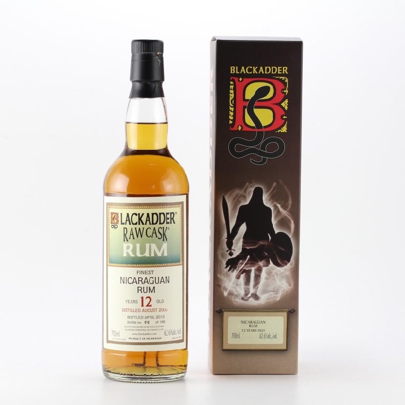 BLACKADDER RAW CASK NICARAGUAN RUM 2002 12yo 62.6%