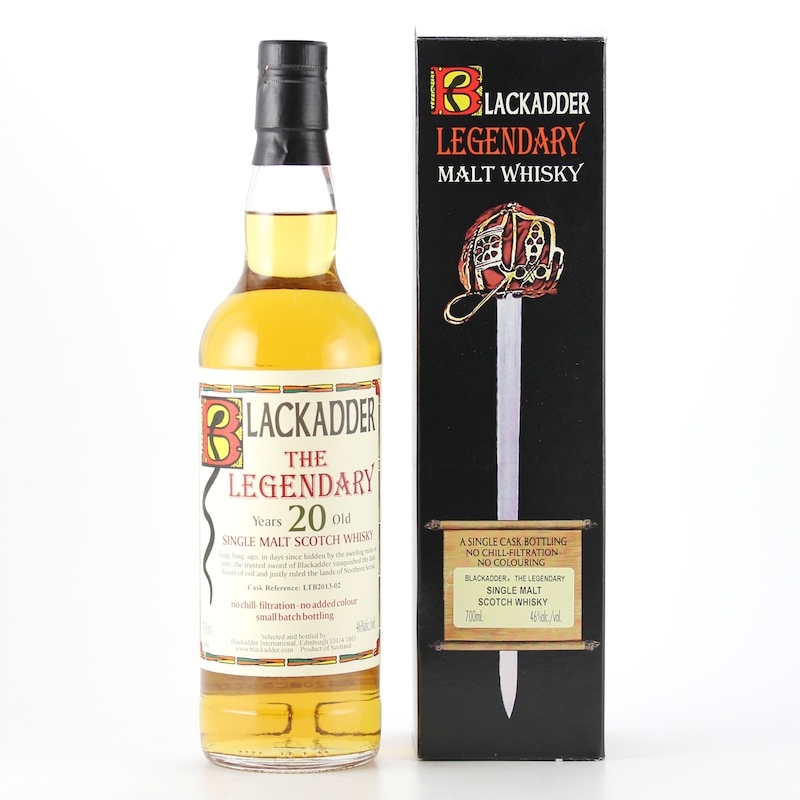 BLACKADDER LEGENDARY 20yo Cask Ref:LTB2013-02 46%