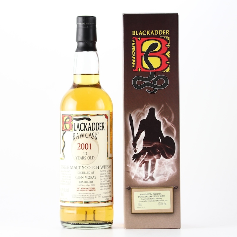 BLACKADDER RAW CASK GLEN MORAY 2001 13yo Cask ref:6752 60.7%