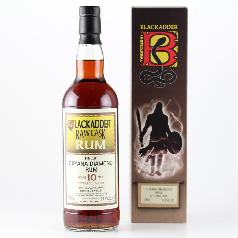 BLACKADDER RAW CASK GUYANA DIAMOND RUM 2004 10yo Cask Ref:2015-017 64.6%