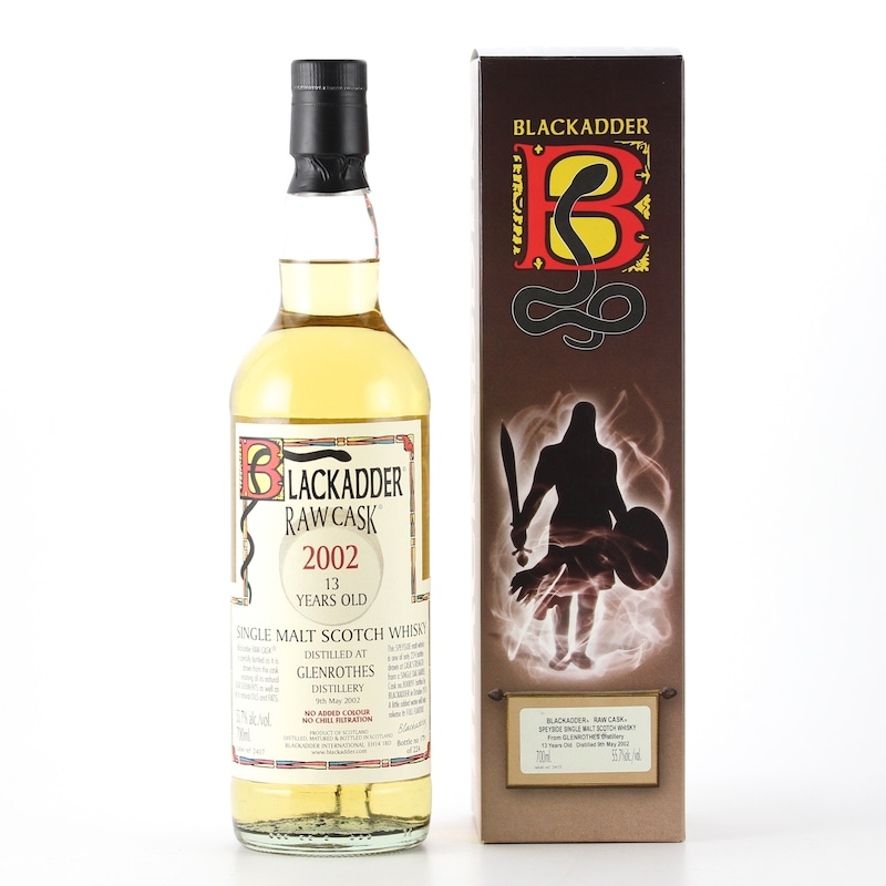 BLACKADDER RAW CASK GLENROTHES 2002 13yo Cask No.800091 55.7%