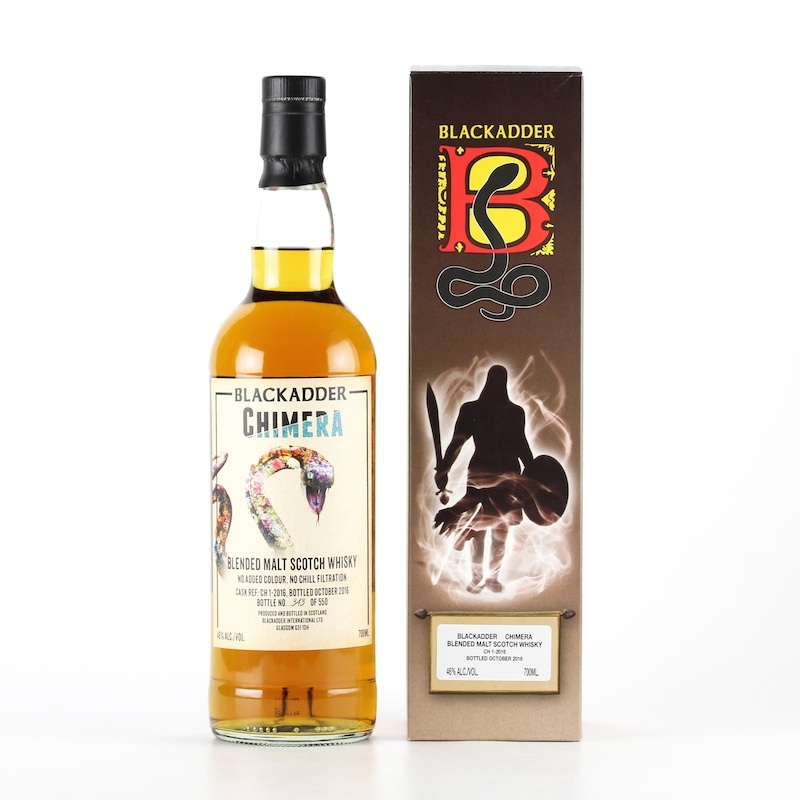 BLACKADDER BLENDED MALT SCOTCH WHISKY CHIMERA Cask ref:CH1-2016 46%