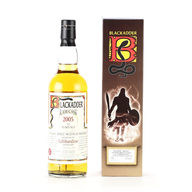 BLACKADDER RAW CASK TULLIBARDINE 2005 12yo SHERRY CASK FINISH Cask no:17 60.2 %