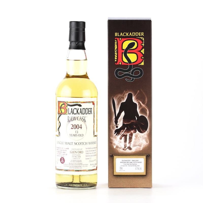 BLACKADDER RAW CASK GLEN ORD REFILL SHERRY PUNCHEON 2004 13YO Cask ref:21 61.5%