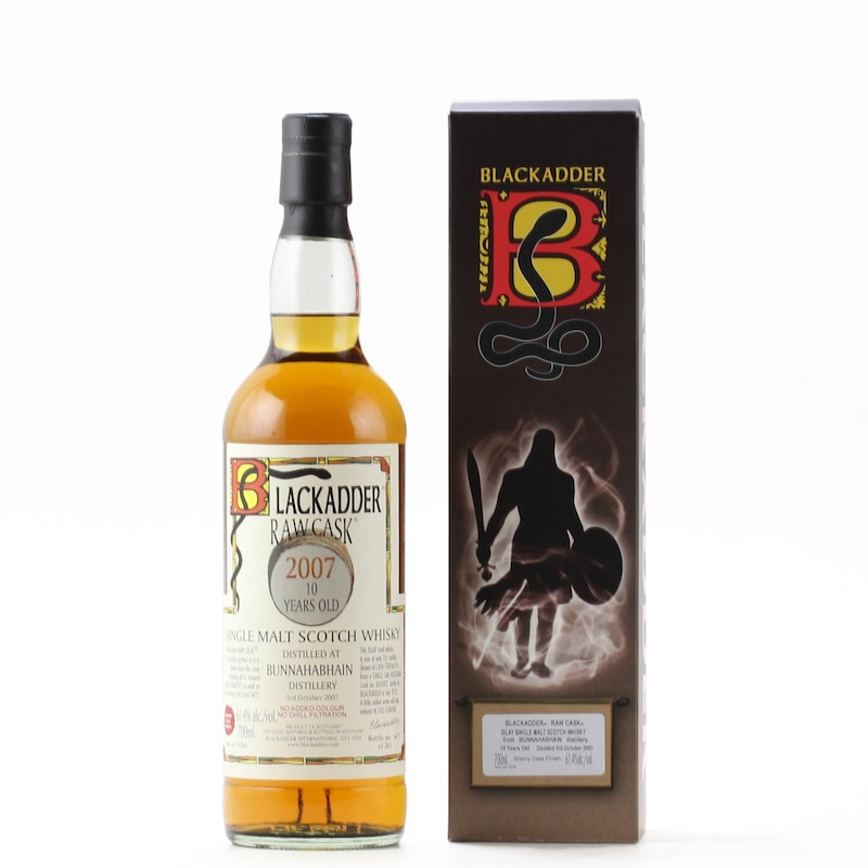 BLACKADDER RAW CASK BUNNAHABHAIN SHERRY CASK FINISH 2007 10YO Cask No: 800002 61.4%