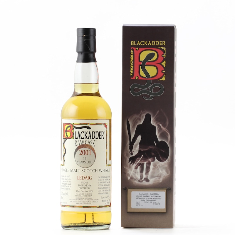 BLACKADDER RAW CASK LEDAIG 2001 16YO Cask No. 800133 57.3%