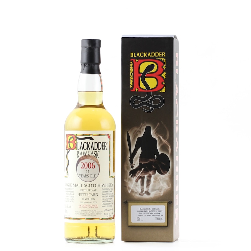 BLACKADDER RAW CASK FETTERCAIRN 2006 11YO Cask No.107704 51.6%