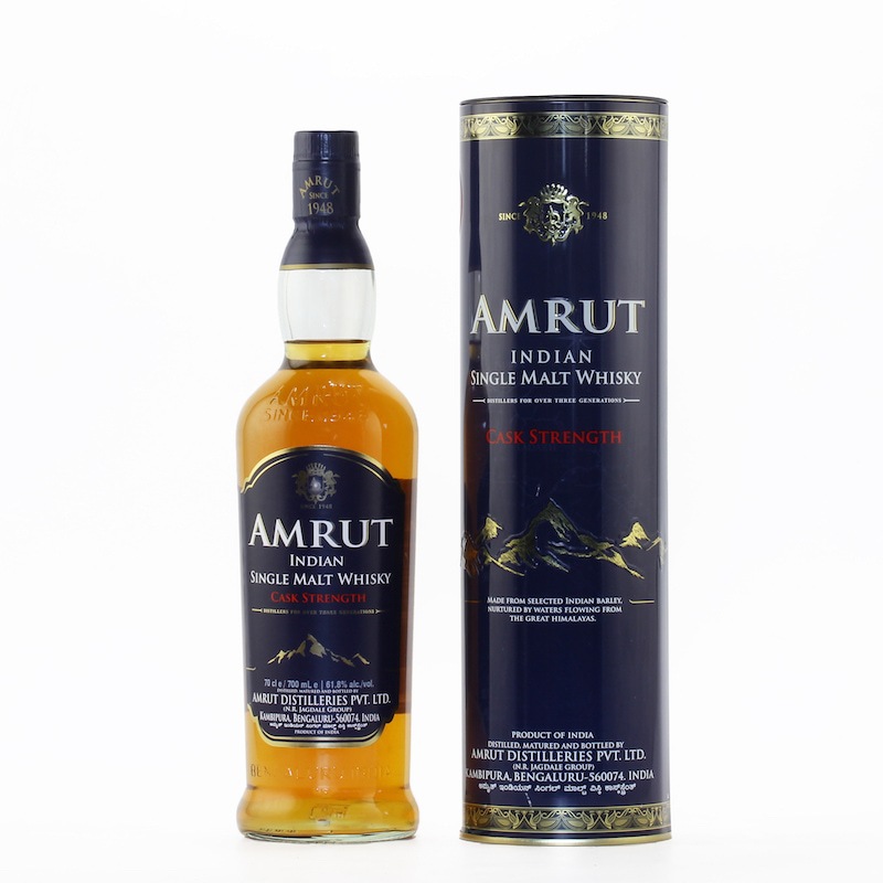 AMRUT INDIAN SINGLE MALT WHISKY CASK STRENGTH 61.8%