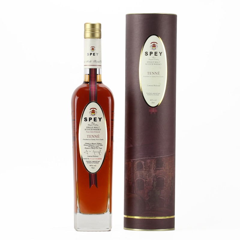 SPEY TENNE SINGLE MALT SCOTCH WHISKY 46%