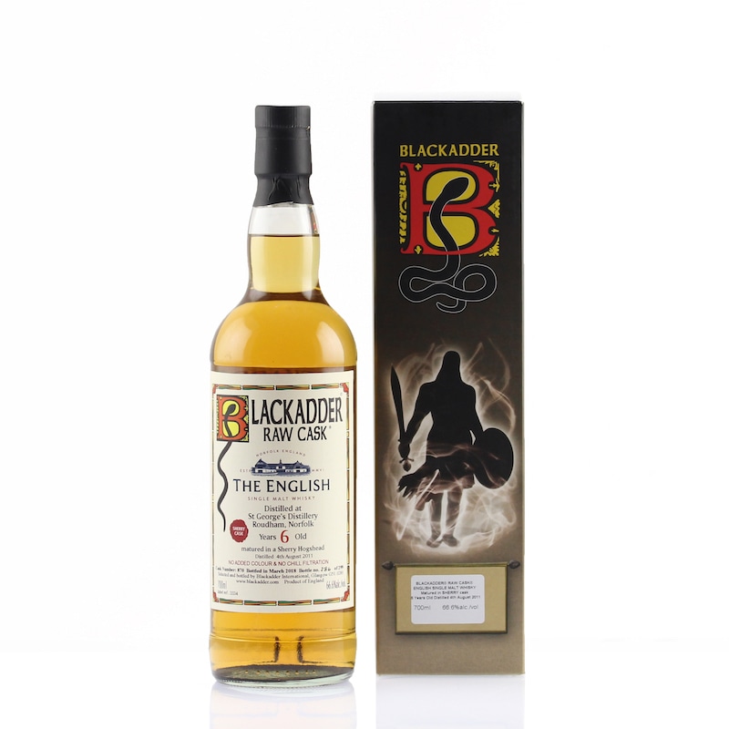 BLACKADDER RAW CASK ENGLISH SINGLE MALT WHISKY 2011 6yo SHERRY