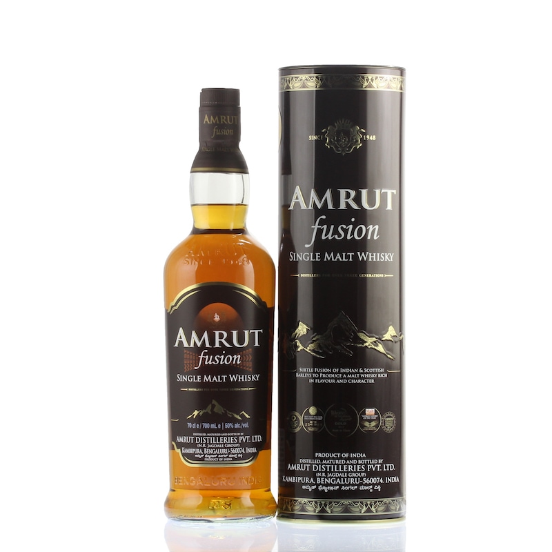 AMRUT Fusion SINGLE MALT WHISKY 50%