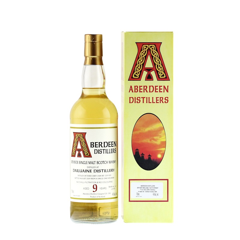 ABERDEEN DISTILLERS DAILUAINE 2009 9YO Cask Ref:2019-085 46%