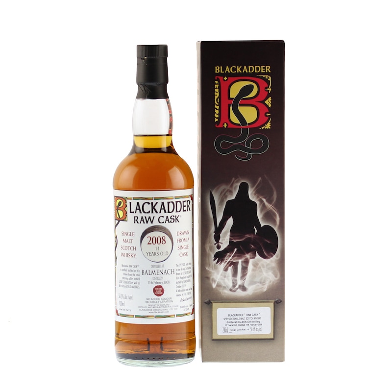 BLACKADDER RAW CASK BALMENACH 2008 11YO SHERRY CASK FINISH Cask Ref:14 58.5%