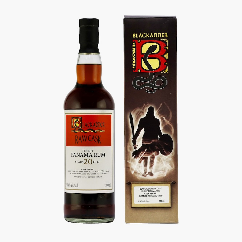 BLACKADDER RAW CASK PANAMA RUM 20YO CASK REF:PR2 51.4%