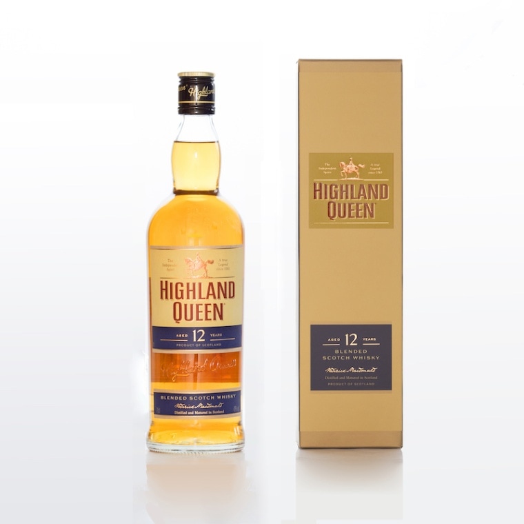 HIGHLAND QUEEN 12YO BLENDED SCOTCH WHISKY 40%