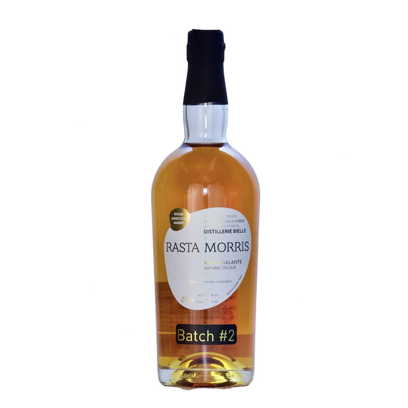 RASTA MORRIS BIELLE MARIE-GALANTE RHUM AGRICOLE AMBRE Batch2 52%